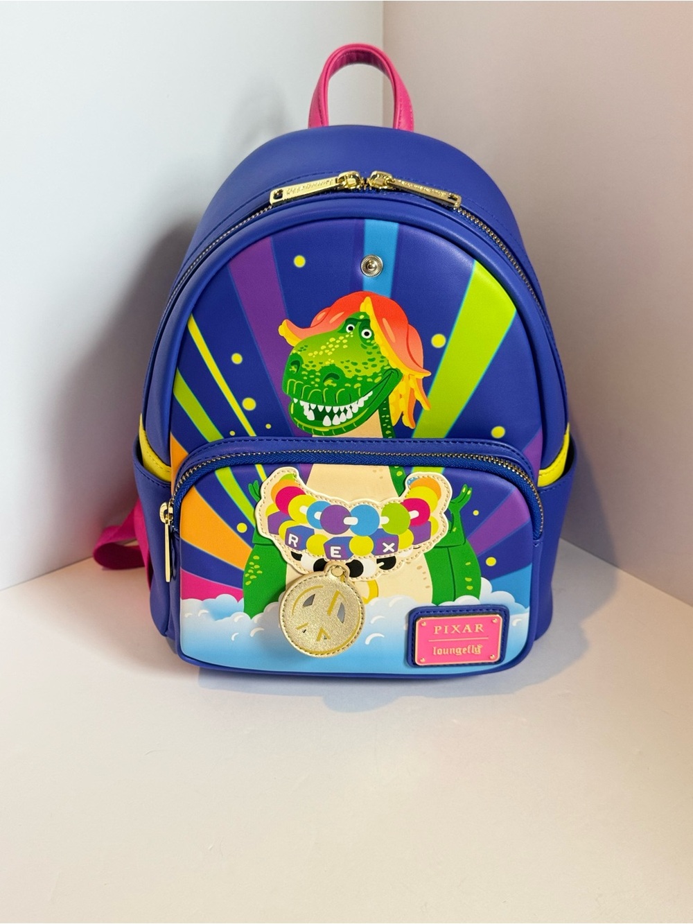 Loungefly Toy Story Partysaurus Rex Mini Backpack
